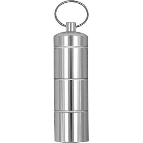 Boîte de rangement portable pour bouteilles, mini boîte de rangement portable pour cartouches d'encre, conteneur étanche à l'eau et à l'humidité (1/5)