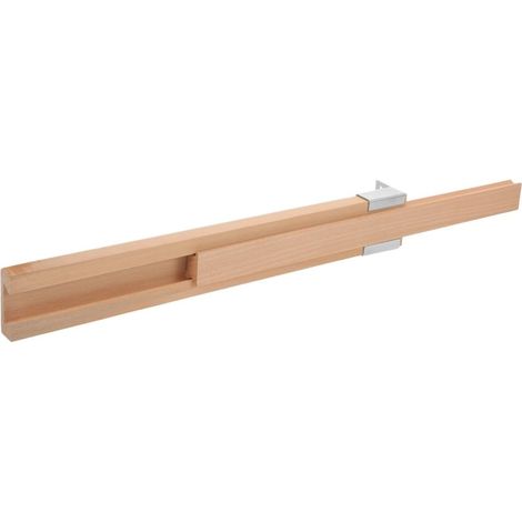 Glissières latérales pour meubles, coulisses de tiroir en bois massif, (1/5)