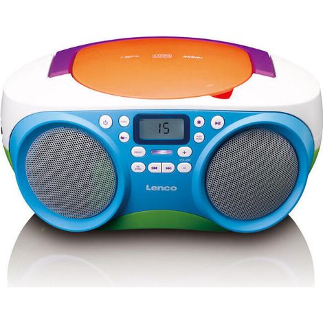 Lenco SCD de 41 – Radio portátil con CD, MP3, USB, Aux-In (1/4)