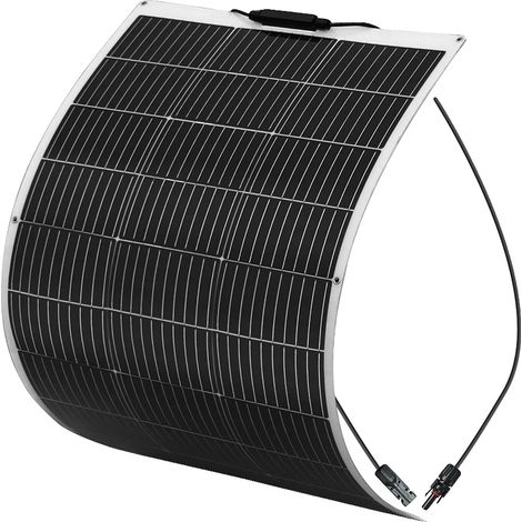 Panneau Solaire Flexible, Haute Efficacité, Compatibilité Hors Réseau, Panneau Solaire 100W (1/2)