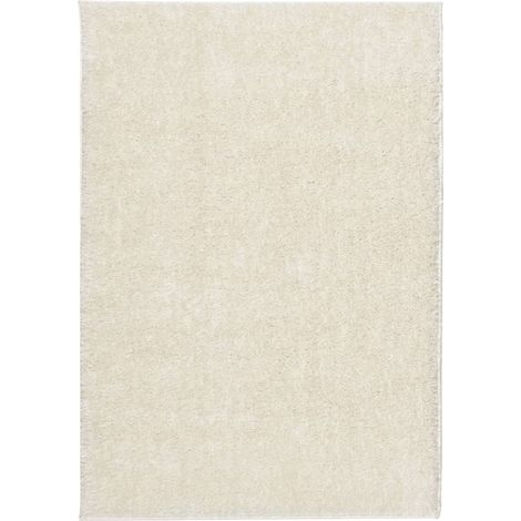 Maison Exclusive - Tappeto a Pelo Lucido Lungo ISTAN Effetto Crema 140x200 cm