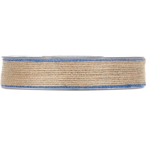 Piovaccari Nastro Juta Color 15 Mm 12 Mt Blue