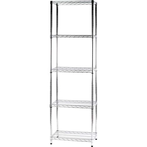 Scaffale 5 Ripiani Cm 36 X 61 X H. 200