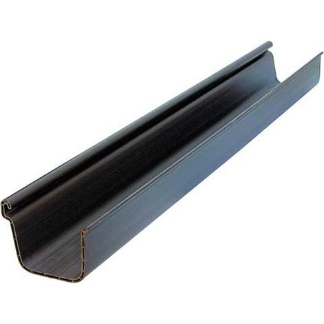 Gronda in pvc marrone tipo "firenze" 5mt (2 pz da 2,5 mt)