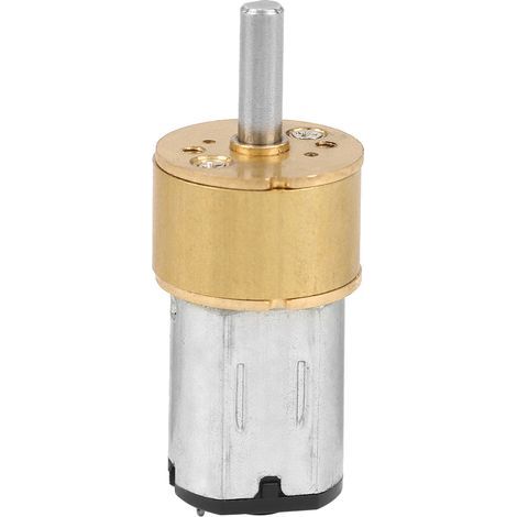 N20 14-mm-DC6V-Metallgetriebemotor für DIY-Roboter, staubdichtes Gehäuse, 100 U/min (1/5)