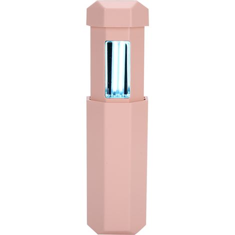 Lampe de nettoyage ultraviolette portable pour la maison et la voiture (Rose) (1/5)