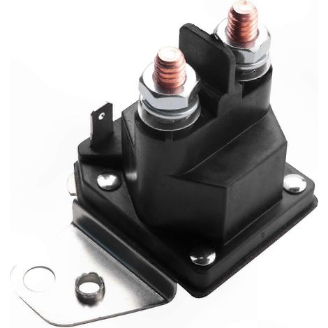Démarreur électromagnétique 12V 100A 4 bornes compatible MTD, remplacement fiable pour tondeuse et tracteur, système d'allumage performant, pièce détachée robuste. (1/5)