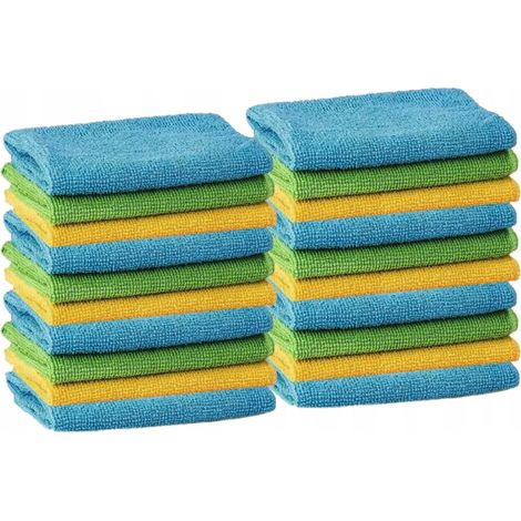 20 chiffons en microfibre pour le nettoyage de voiture (1/3)