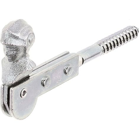 GAH Alberts Arrêt de volet L.129mm STA galv.jaune galv. - 314699 (1/3)