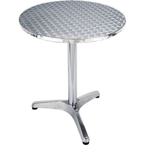 Tavolo da bar in alluminio Profy Tdo cm 60 Vette 08713
