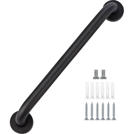 Barra de apoyo para bañera, asa de sujeción para personas mayores, barra de apoyo antideslizante para ducha, asa de acero inoxidable para montaje en pared, ideal para personas mayores, baños y cocinas (1/5)