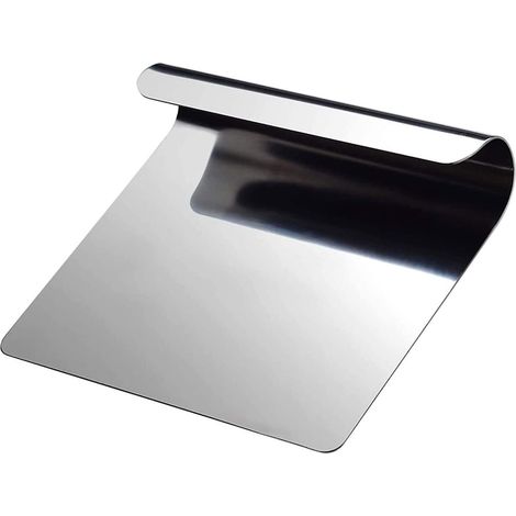 Spatule multifonction en acier inoxydable pour pizza, pâtisserie, crêpes et légumes.