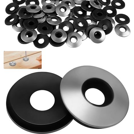 50 Pièces Rondelles D'étanchéité EPDM M8, Rondelles EPDM Acier Inoxydable  Rondelle en Acier Neoprene, Rondelle Neoprene, Antidérapantes, pour Appareils électriques, Machines Industrielles (M8 X 19mm) (1/5)