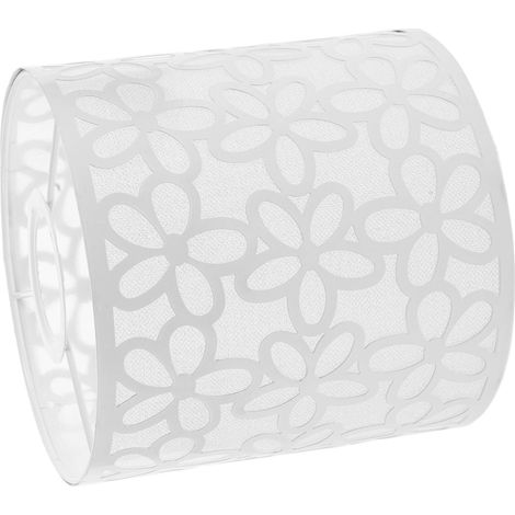Petit abat-jour cylindrique de chevet en fer étamé, compatible avec les douilles E27. Un abat-jour élégant et fiable, idéal pour la décoration intérieure et le salon. (1/5)