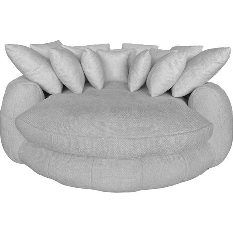 Sillon Foam Poliester 182X167X52,5 Gris Claro (1/2)