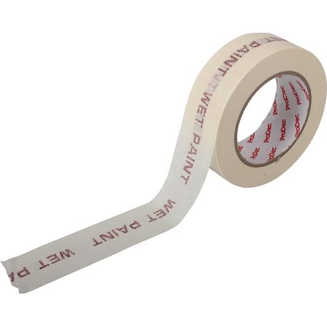 ProDece PLTT38 Ruban de masquage, beige, 38 mm x 50 m, lot de 1
