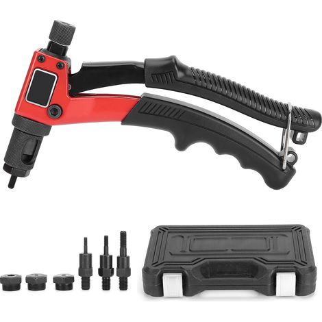 Pistolet à rivets manuel 2 poignées économiseur d'effort tirage clous M-3 M-4 M-5 M-6 outil de rivetage quincaillerie 603 (1/5)