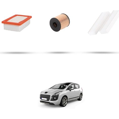 Kit tagliando 3 filtri compatibile con Peugeot 3008 1.6 THP 121kw dal 2014 (1/5)
