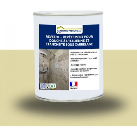 Revêtement pour Douche à l'Italienne et Étanchéité - 13 Kg Jaune Sahara - MATPRO (1/3)