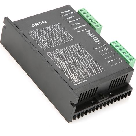 DM542 Zweiphasen-Schrittmotortreiber, Serie 57/86, 18–48 V DC, Spitzenstrom 4,2 A (1/5)
