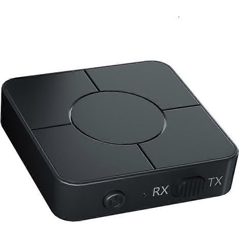Émetteur et récepteur Bluetooth 5.0 2 en 1 LccKaa avec prise AUX 3,5 mm et adaptateur Bluetooth sans fil RCA, compatible avec les téléviseurs de voiture, les ordinateurs et les casques audio. (1/5)