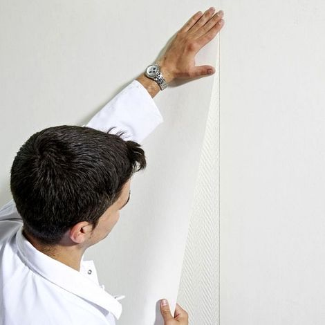 Revêtement mural LECOUVRETOUT EXTREME fibres de verre contrecollé sur mousse latex à mémoire de forme EXTREME 15 m² (1/2)