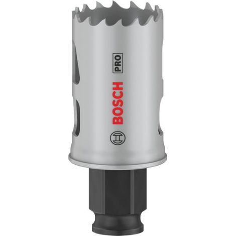 Bosch 1x Sierra de corona PRO Multi Material Power Change Plus (para Madera blanda, Cartón-yeso, Ø 30 mm, Professional Accesorios Taladro)