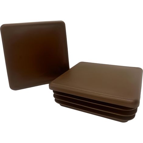 Tapa interna para perfil de techo de 100x100 mm, color marrón, 10 unidades. (1/5)