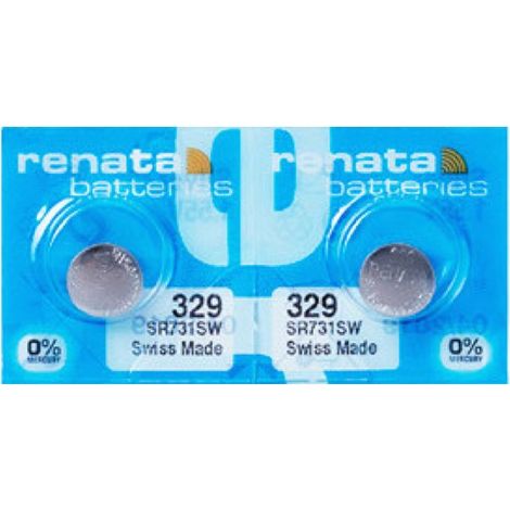 .2 Piles renata 329 SR731SW.
.