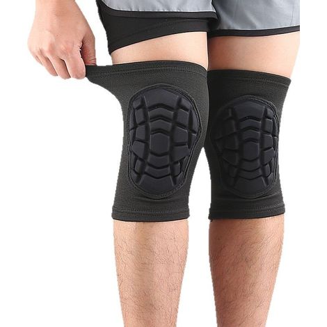 paire de genouillères de sport – Genouillères respirantes, souples et légères pour le ski, le patinage et le snowboard, unisexes (taille L) (1/5)