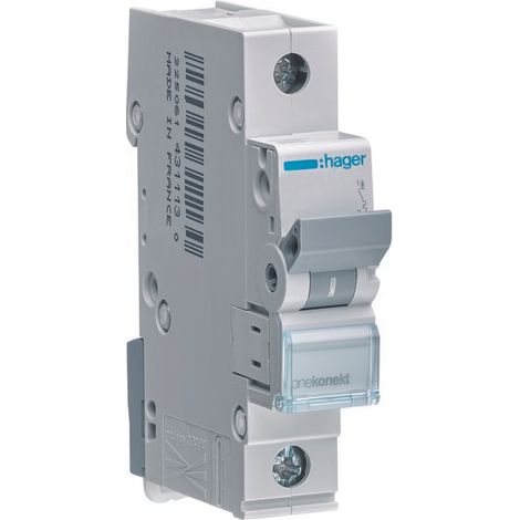Disyuntor HAGER C4A MCN104E MONOFÁSICO
