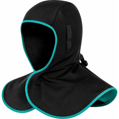 Cagoule Soudure Résistante à la Chaleur, 1 Pièce, Anti-Éclaboussures, Noir (1/5)