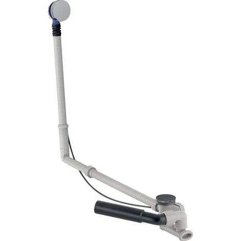 Geberit - Ab- und Überlaufgarnitur für Badewannen, Länge: 730 mm, Montageset, verchromt 150.525.21.6 (1/5)