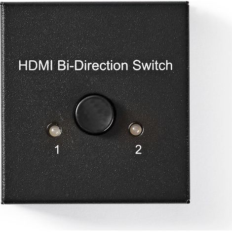 Conmutador hdmi puertos de 3 puertos 1 entrada hdmi 2 entradas hdmi 1 salida hdmi 2 salidas hdmi 4k60hz 6 gbps metales antracita