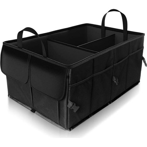 Organisateur de coffre de voiture pliable 56x40x26cm, multifonctionnel, étanche (1/5)