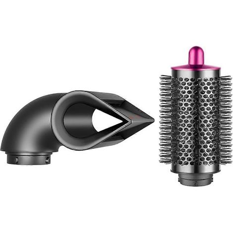 Große, runde Volumenbürste und Klingenkonzentrator-Aufsatz für Airwrap HS01 HS05 HS08 für glattes und lockiges Haar. (1/5)