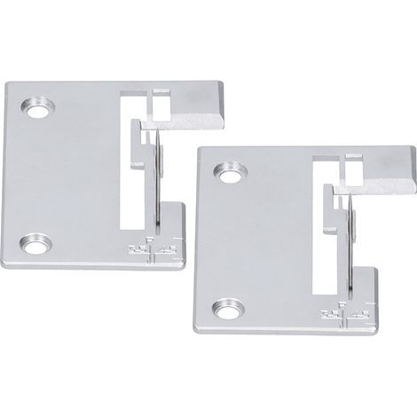 2 Nadelplatten für SINGER Overlock-Nähmaschinen, Bügeleisen, Ersatznadelplatte, Nähzubehör (1/5)