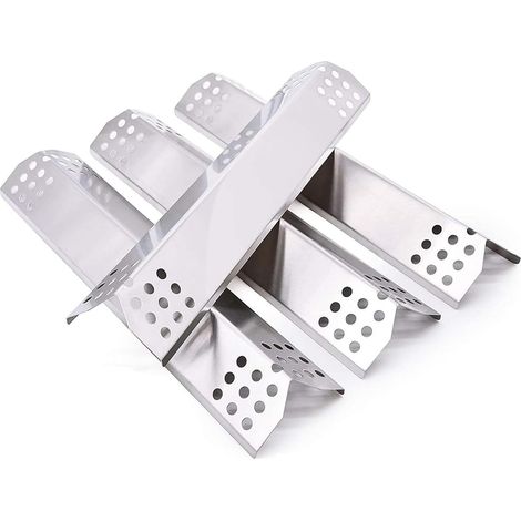 37CM Diffuseur Chaleur pour Char-Broil,Taino 4 Pro 4+1 Pro,Enders,Napoleon Lex 485,Broilmaster,ProfiCook,Sunbeam,Landmann,Campingaz,Acier Inoxydable Chauffante Barbecue à Gaz Pièce de Rechange (1/5)