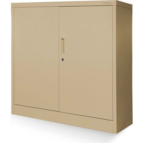 Armoire basse BEATA, 900 x 930 x 400 mm, Fresh Style: beige (1/4)