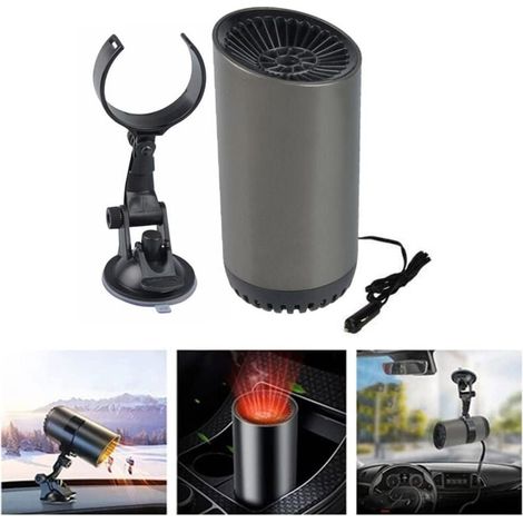 Tragbare Autoheizung, Auto-Defroster, schneller Heiz- und Kühllüfter, Mini-Auto-Windschutzscheibenlüfter, 150 W, 12 V, Windschutzscheiben-Defroster, Auto-Defogger (1/5)