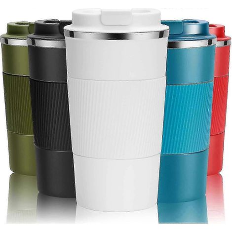 Mug de voyage isotherme - Acier inoxydable pour boissons chaudes et froides (1/3)
