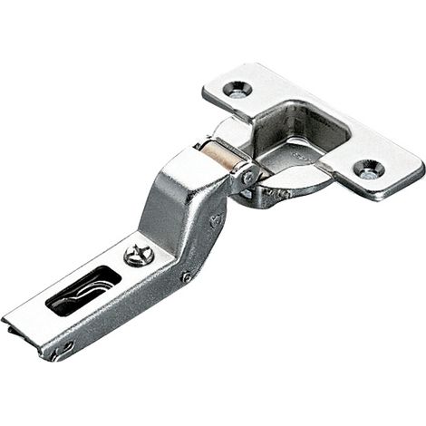 Salice Serie 200 bisagra para atornillar acabado plateado