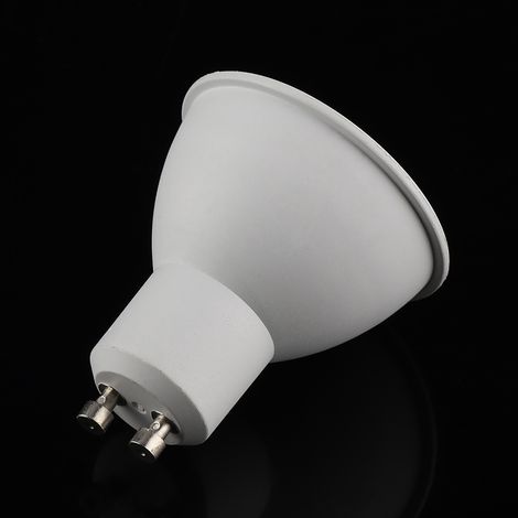 Nouvelle ampoule LED GU10 3W RGB blanc chaud à changement de couleur avec télécommande (1/5)