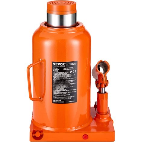 Cric bouteille hydraulique 50 tonnes de 28 à 44 cm pour voitures et camions avec poignée 3 sections pour réparations industrielles. (1/5)