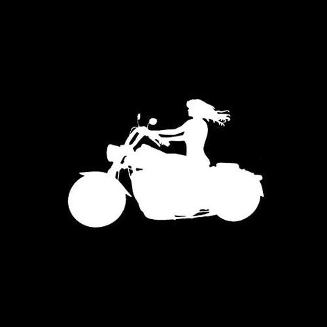 Autocollants De Moto Et Voiture Féminins Sexy, 17x11.1CM (1/2)