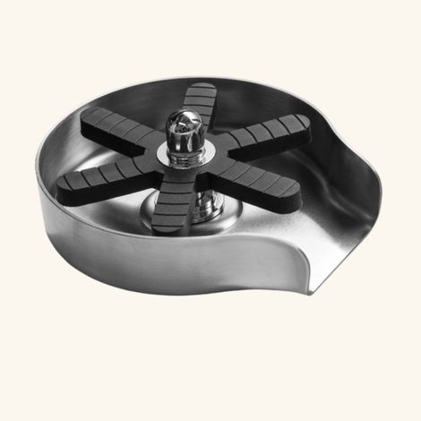 Rince verre en inox Luisina pour évier cuisine (1/5)