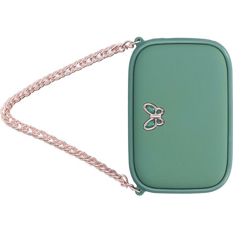 Chauffe-mains électrique 45-55 °C, sac chauffant double face, batterie externe 2 en 1, chargement USB, vert (1/5)