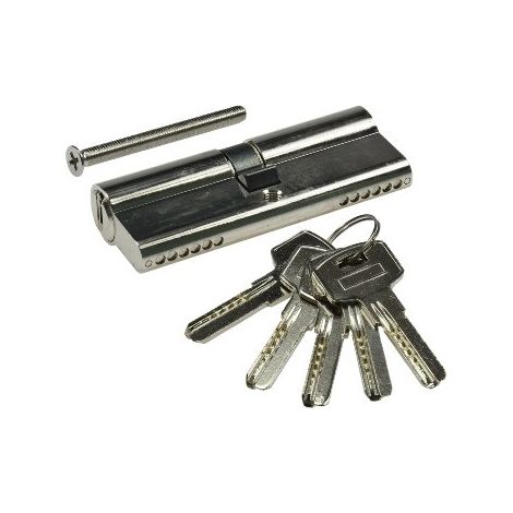 ChiliTec Schließzylinder Türzylinder 40/40mm, 5 Sicherheitschlüssel (1/5)