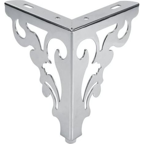 4Pcs Pieds de Canapé en Métal, Accessoires Modernes pour Meubles, Taille : 15cm (1/4)