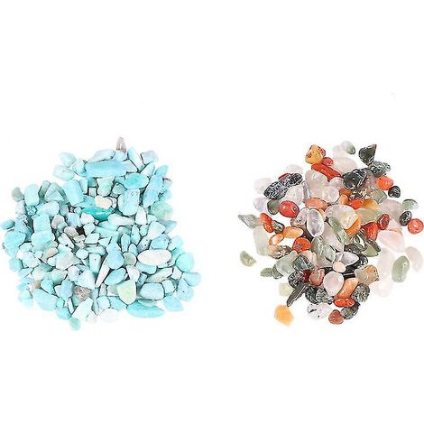 Lot de 2 pierres de cristal (1/3)